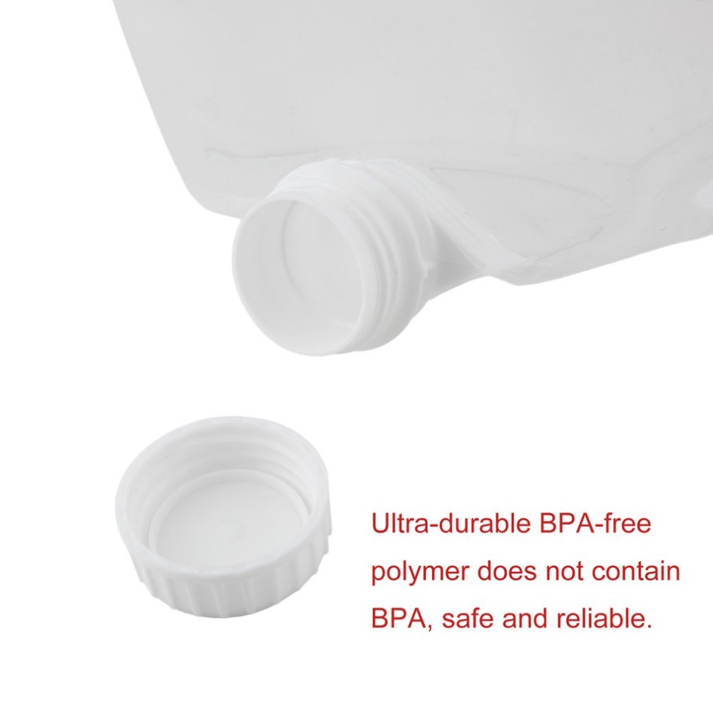 5L Protable Folding Water Storage Bag Emergency Liquid Storage Water Bag Camping Collapsible Liquids Container