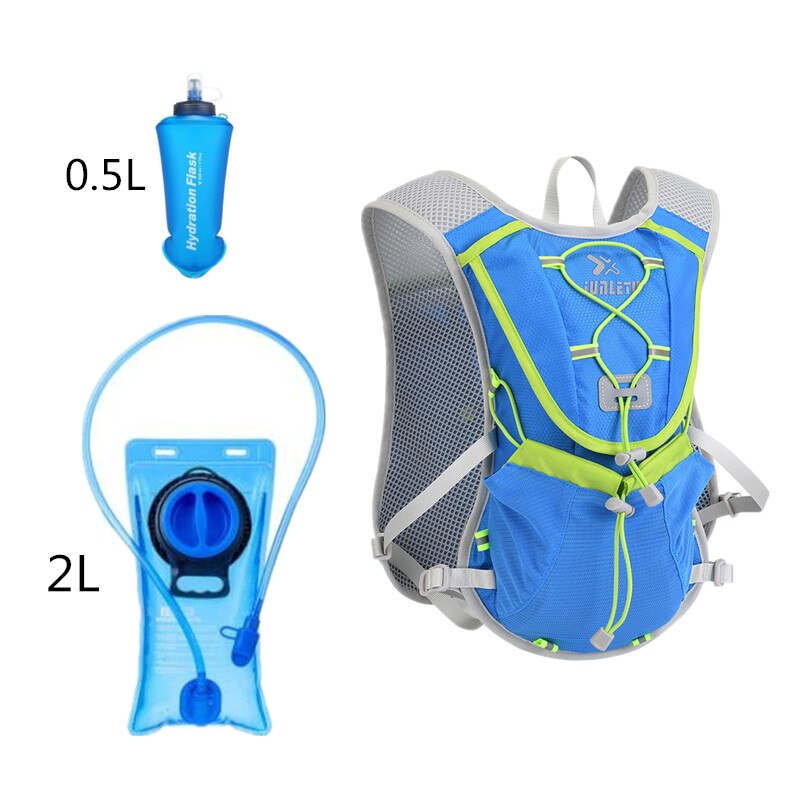 Ultralight Running Hydration Backpack Women Men Breathable Jogging Sport Backpack Trail Running Marathon Bag Option Water Bag