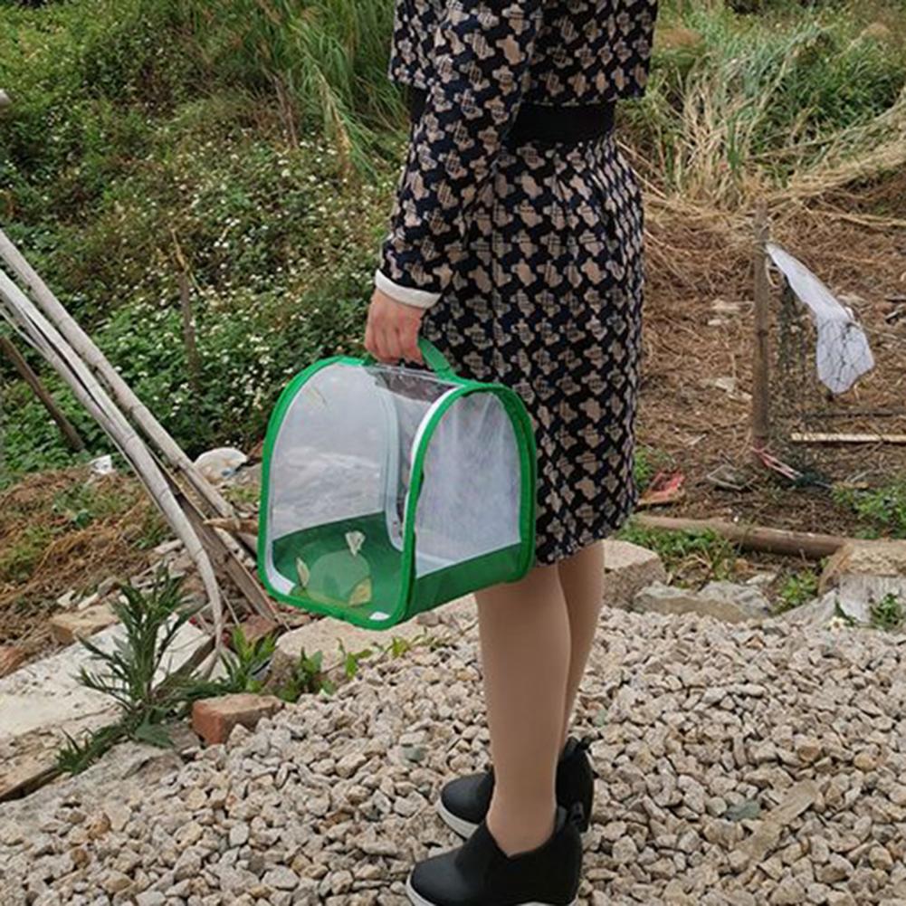 Draagbare Vlinder Kooi Handling Transparante Mesh Kooi Critter Kooi Vlinder Mesh Terrarium Habitat Net Voor Tuin