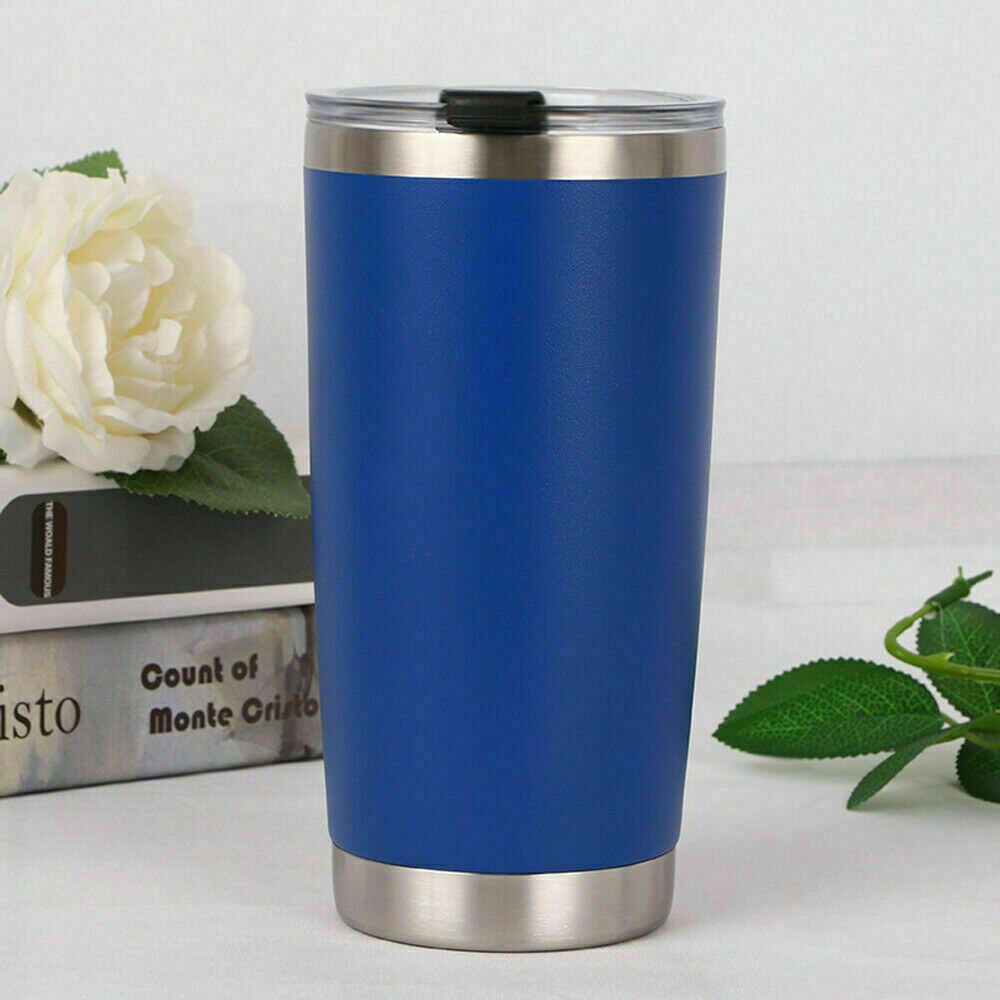 20oz Double Wall Insulation 304 stainless steel Tumbler Vacuum Portable Travel Mug Cup Coffee Shaker Bottles: Beige