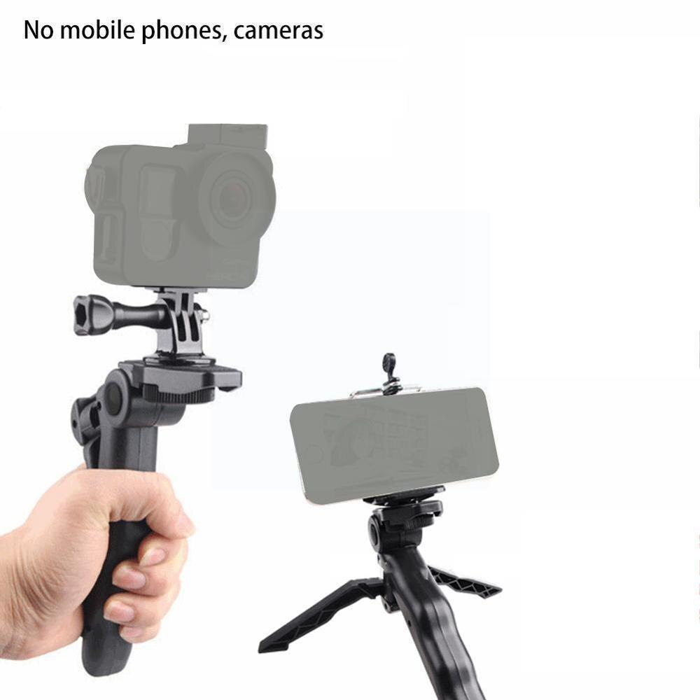 Portable Mini Tripod Rotation Desktop&amp;handle Stabilizer Folding Tripod Stand For Mobilephone Camera Table Tripods V3t4 N7C5