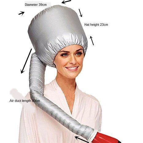 Portable sèche-cheveux sèche-cheveux casquette longue sèche-cheveux bouchon de graissage ne fait pas mal à vos cheveux séchage rapide sèche-cheveux bouchon