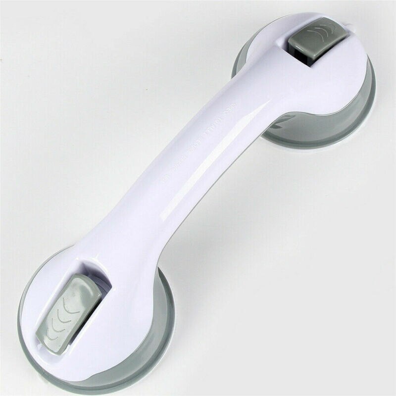 Bathroom Suction Cup Handrail Handle For Bathroom Strong Sucker Hand Grip White Handrail