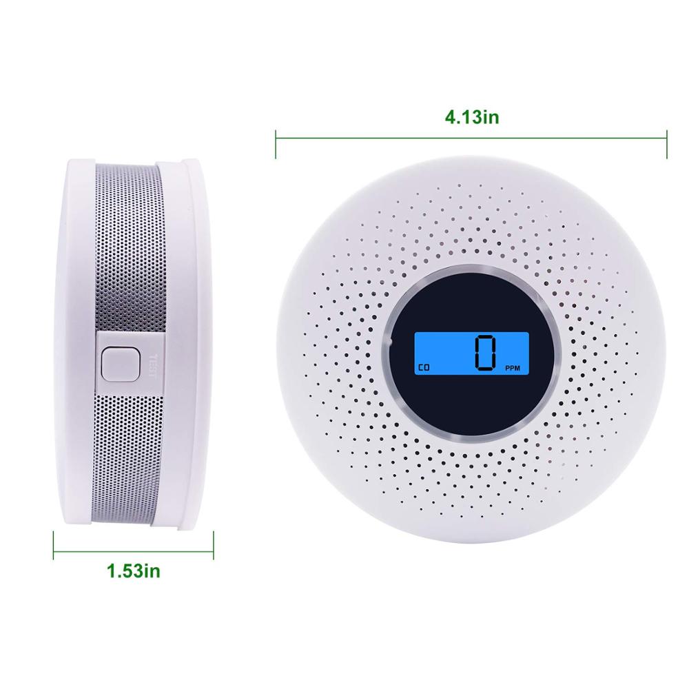 2 in 1 LPG Combined With Co&Gas Detector Pressure Sensor Alarm, Multiple Gas Leak Detector, CO Gas Detector