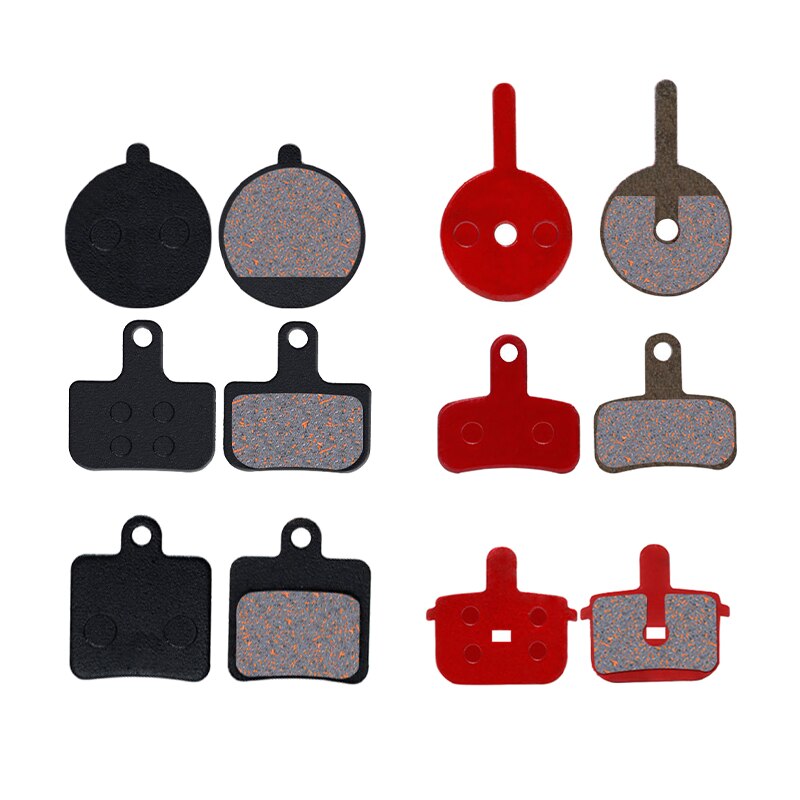 Pastillas de freno para bicicleta de montaña, 4 pares, semimetálicas, freno de disco hidráulico, para BB5, M355, M446, SHIMANO, SRAM, AVID, HAYES