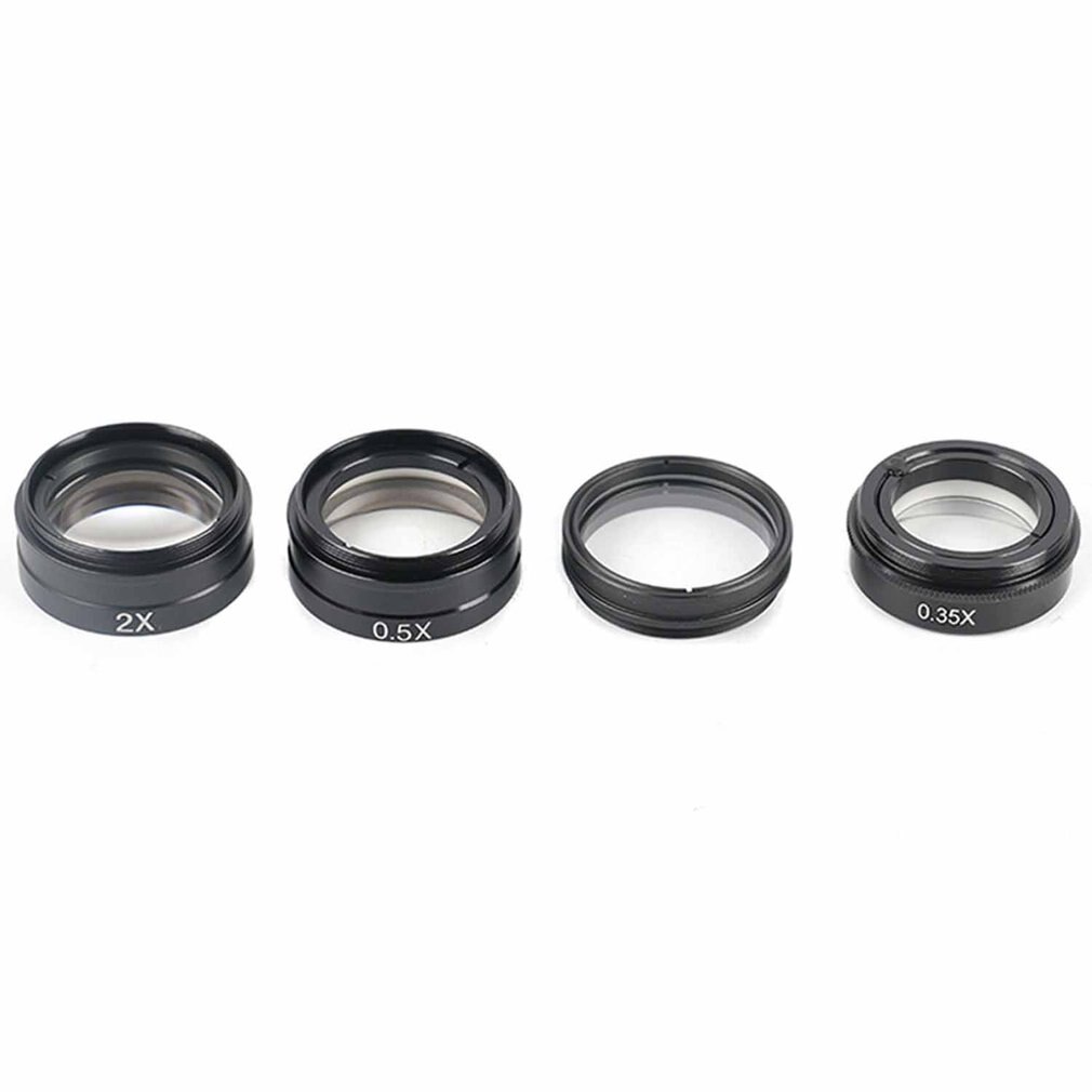 Auxiliary Objective Lens Durable Glass Plastic Suitable For 10A Monocular Video Microscope Objective Lens