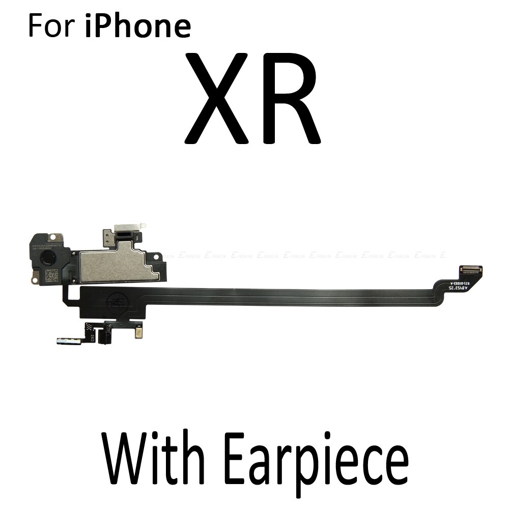 Pour iphone  x 10 11 pro xs xr max écouteur avant haut-parleur capteur de lumière ambiante de proximité câble flexible ruban: Avec haut-parleur xr