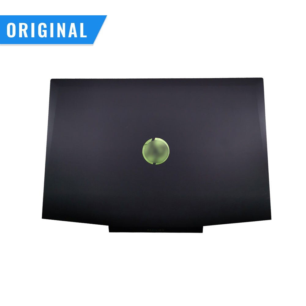 Original For HP Pavilion 15-DK Series LCD Back Cover Front Bezel Hinges Palmrest Bottom Case L56914-001 L57593-001: Green L56914-001