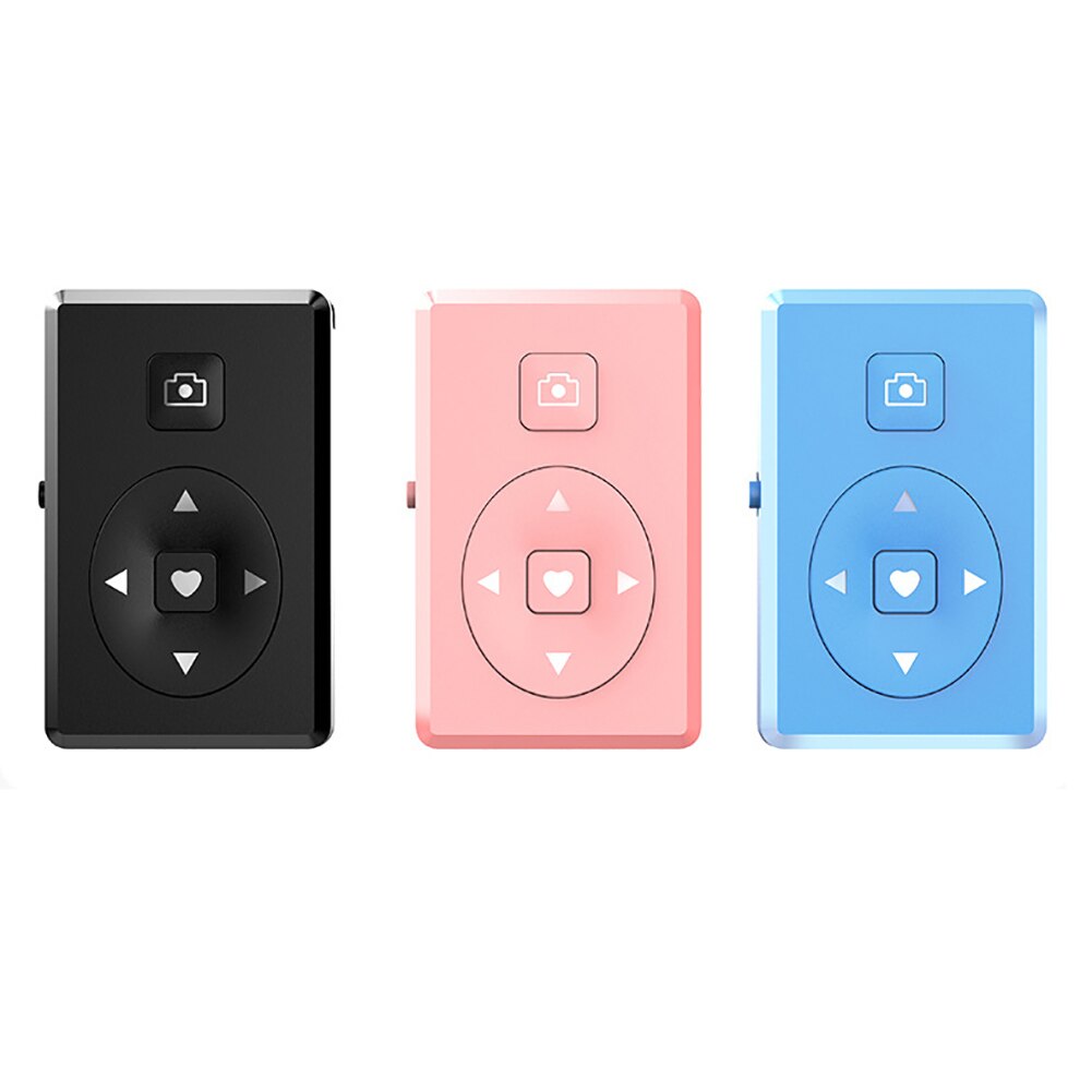 For Sports Camera Mobile Phone Remote Controller Button Video Bluetooth Smart Mini Photo Self Timer Wireless Remote For Tik Tok
