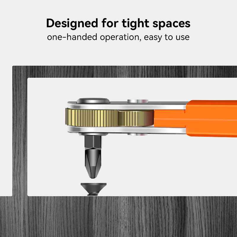 Hexagon Torx Ratchet SpannerDriver Allen Key Wrench Screwdriver Metal Portable Supplies Quick Release Socket Repair Tool
