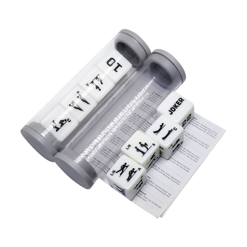 4 pièces/ensemble Fitness Sports 6 faces Cube dés exercice entraînement équipement d'entraînement W91C