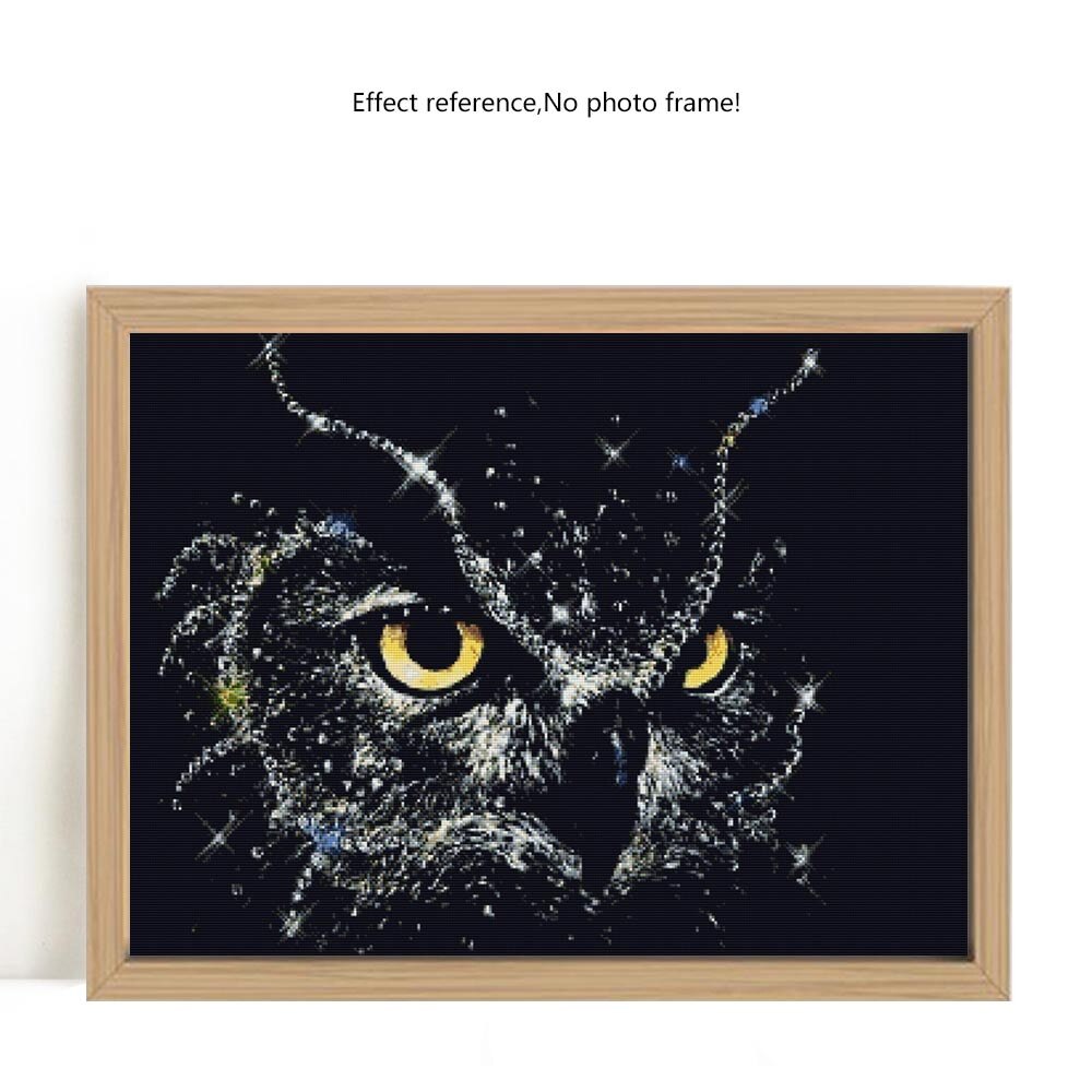 Evershine Diamant Schilderij Cartoon Uil Diamant B... – Vicedeal, image size:1000x1000