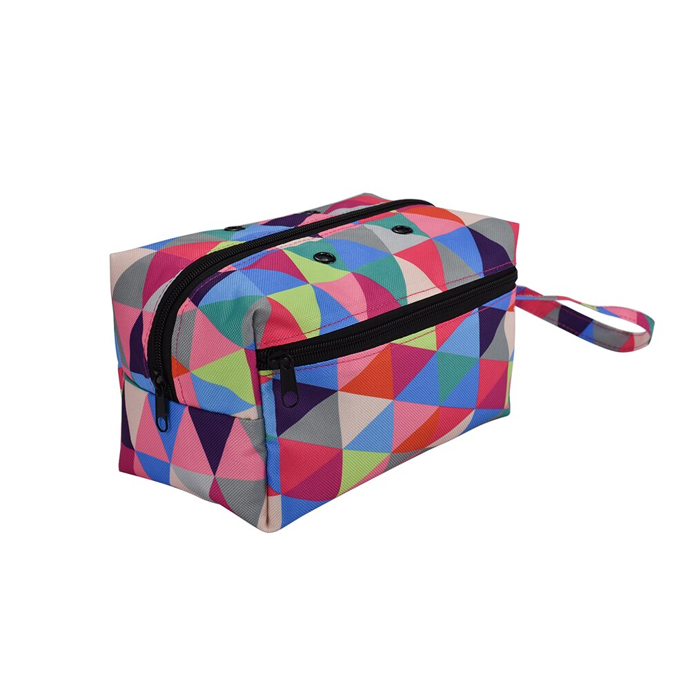 Bolsa geométrica para costura, bolsa em tecido oxford, organizadora de fios, costura, acessórios para armazenamento de fio: 1