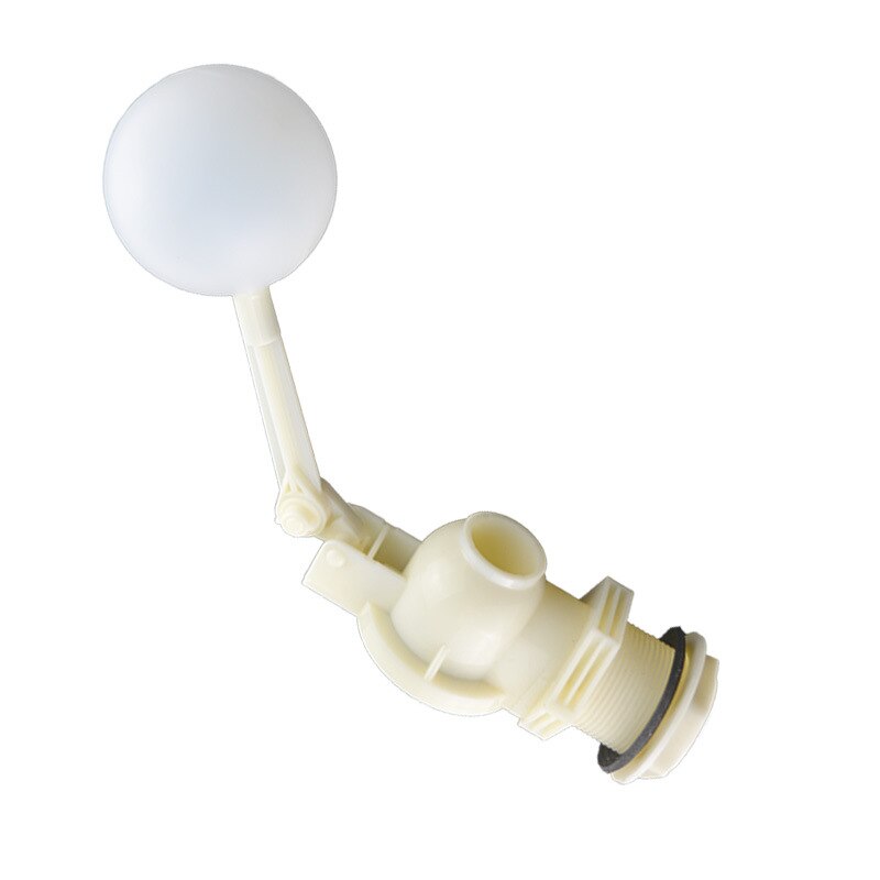 1pc 1/2inch-2inch White Plastic Adjustable Auto Fill Float Ball Valve Water Control Switch for Water Tower Water Tank