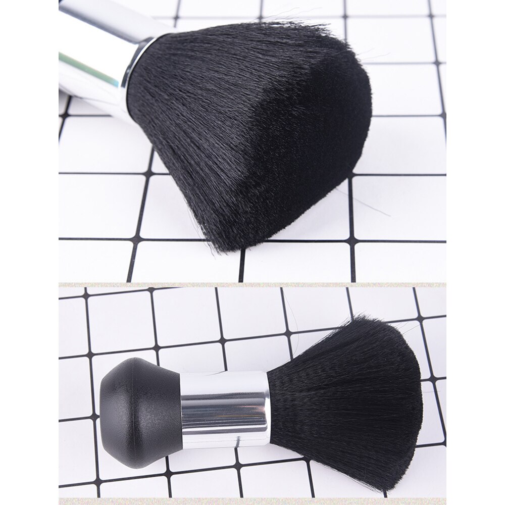 Nekborstel, zachte haarborstel, nekborstel, gezichtsborstel, kappersborstel, haarknippen, reinigingsborstel, salon, haarstylingtools