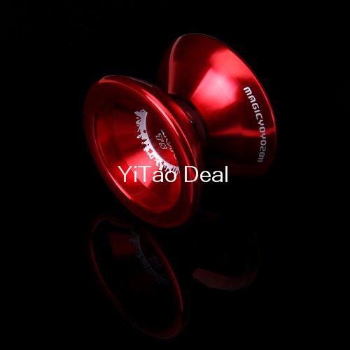 Magic yoyo red  t5 legering aluminium yo-yo yoyo leksak