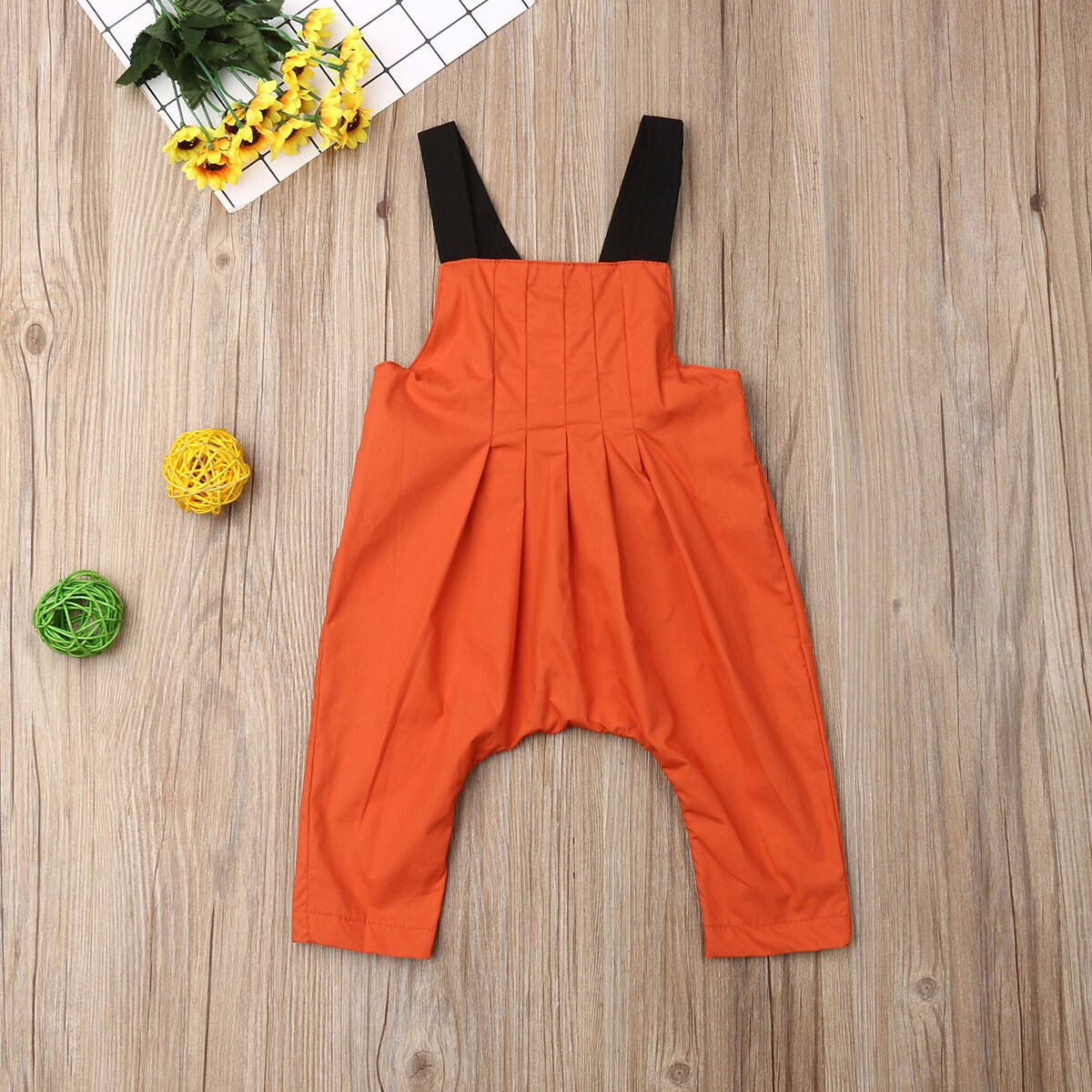2019 Roupa de Verão Do Bebê Da Criança Do Bebê Meninas Meninos Romper Cinta Sem Mangas Causal Sólida Geral Jumpsuit Playsuit Outfits Roupas