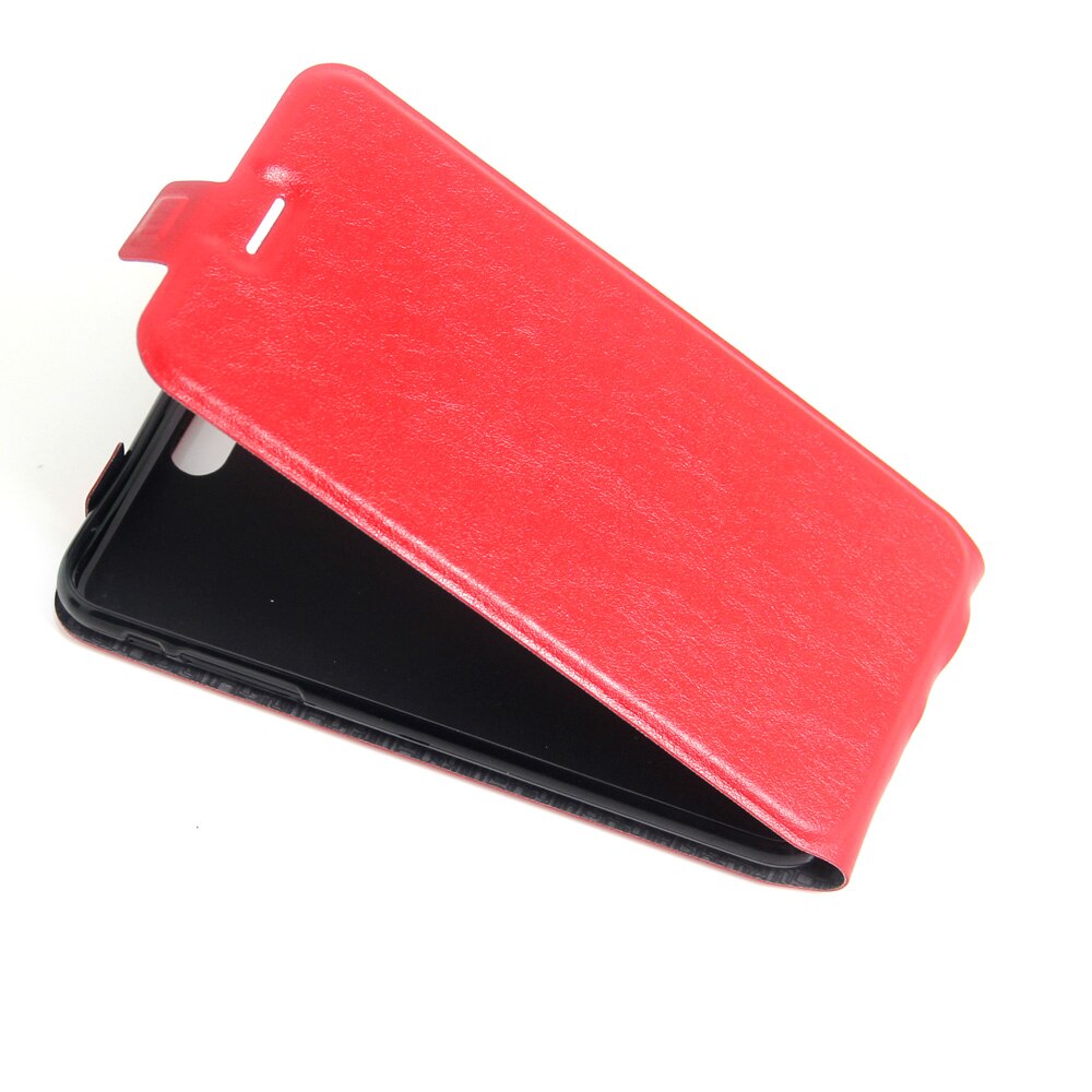 Caso per il iphone di Apple 7 8 4.7 "Plus 5.5" caso di cuoio di adsorbimento Magnetico di caso di vibrazione Custodia protettiva Clamshell Fondina: for iPhone 7 8 Plus / Rosso