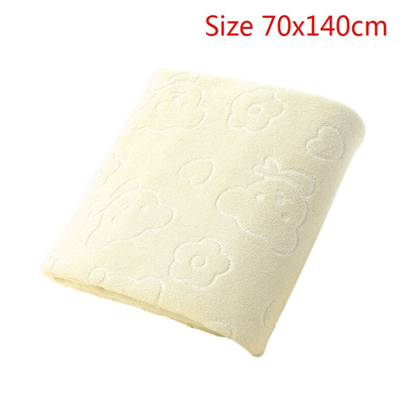 4 Colors High Absorbent Face Towel Thick Cotton Solid Bath Towel Beach Towel For Adults Quick Dry Soft