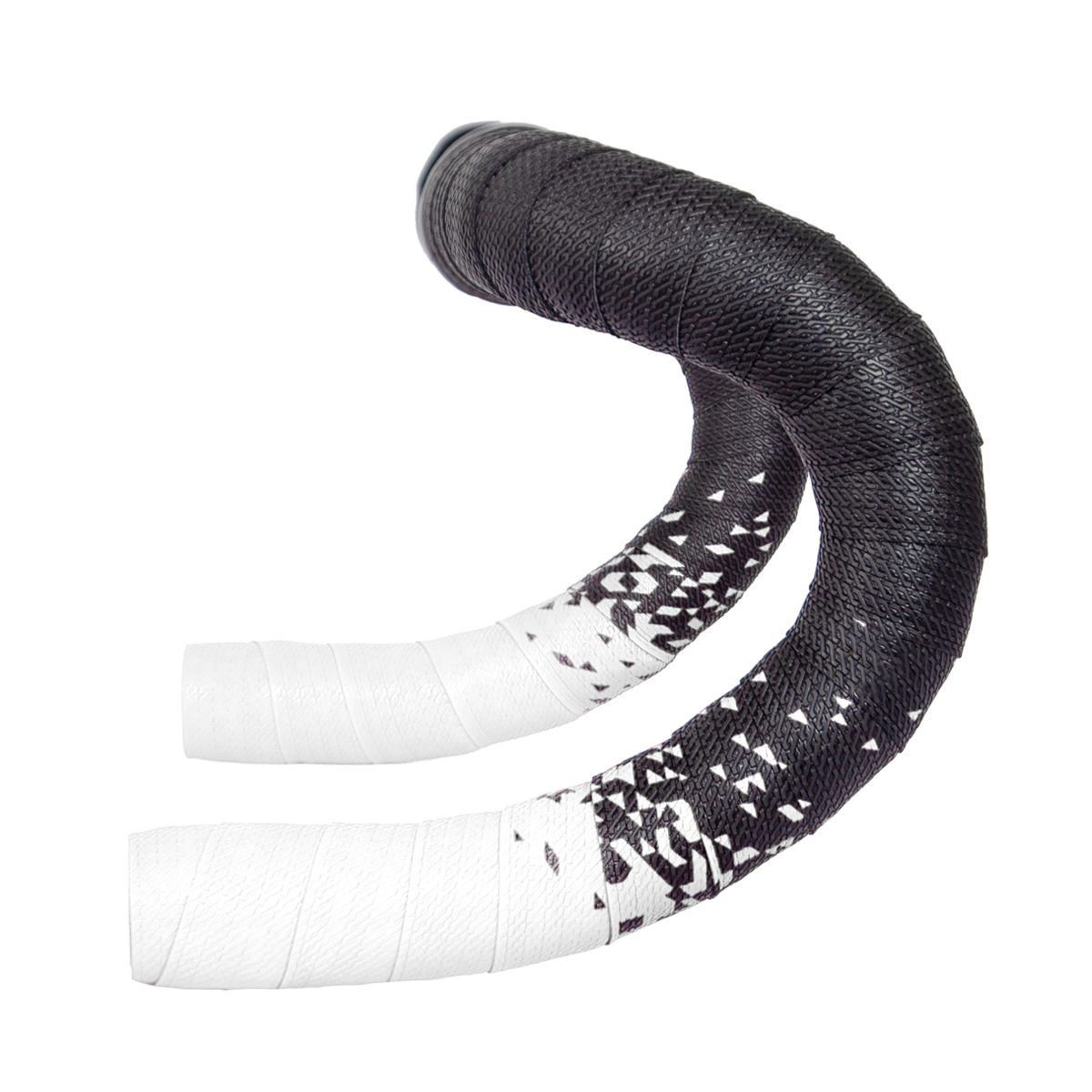 Cinta para manillar de bicicleta de carretera, cintas coloridas de Color degradado, Pu/Eva, transpirable, accesorios para ciclismo: White