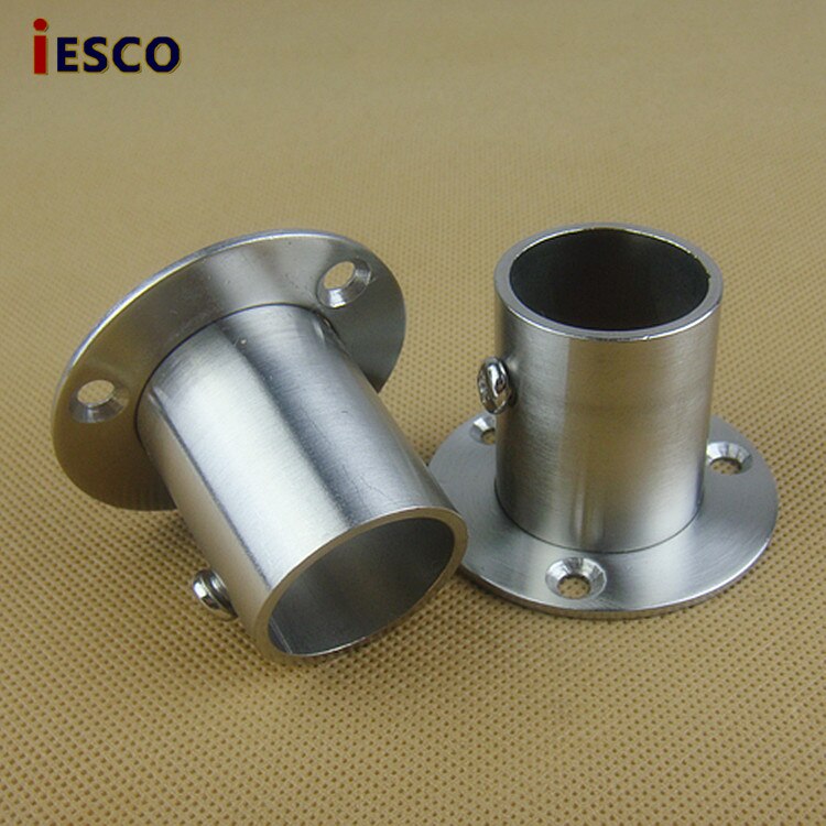 Stainless steel pipe flange seat closet hanging rod socket socket for each round of 25mm/ extension