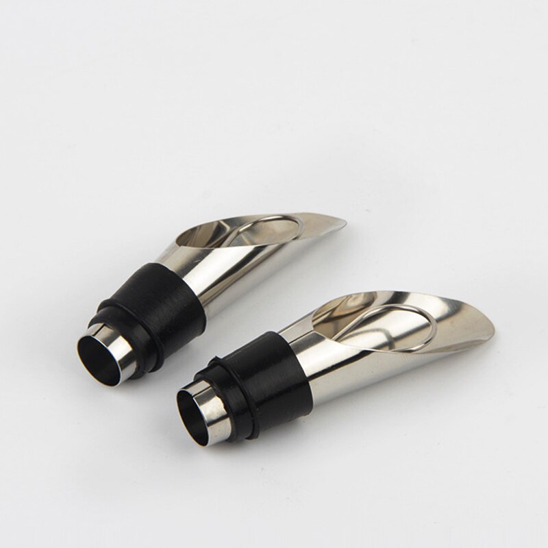 4 Stuks Wit Rode Wijn Beluchter Schenktuit Flessenstop Decanter Schenker Beluchten Draagbare Wijn Accessoires Creatieve Wijn Giet