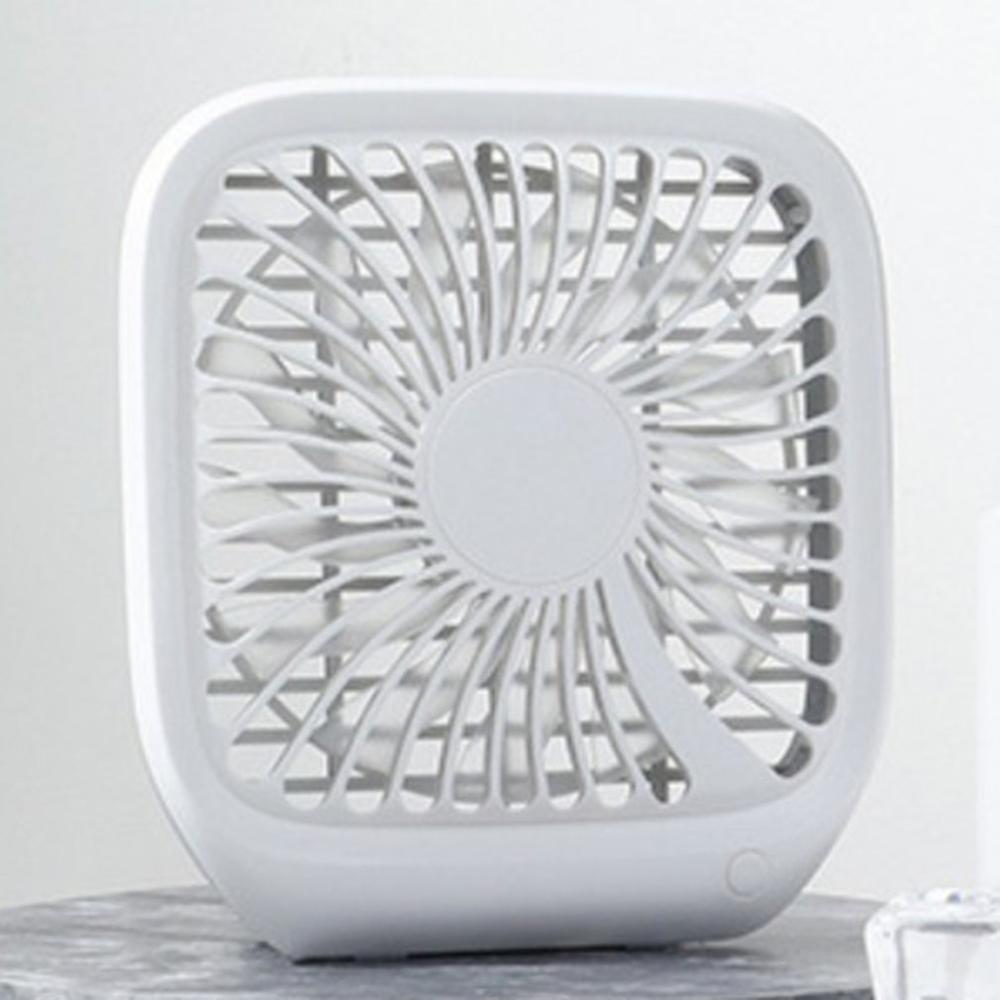 Sterke Auto Fan 12V Truck Krachtige Mute Grote Wind Koelventilator Ultrastille En Draagbare: WHITE