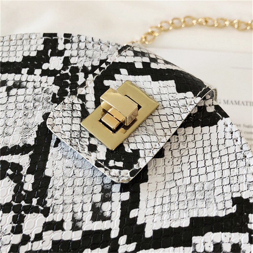 Bolsa feminina redonda pu de ombro, de ombro, de cobra, estampada, de mensageiro, de sacola, imperdível