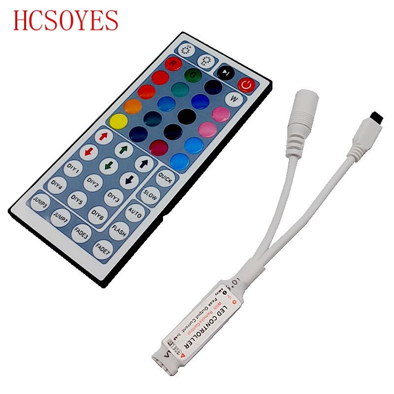 Rgb Led Strip Mini Controller Dimmer Ir Infrarood Rf Wireless Remote 44 24 17 Rgb Sleutel