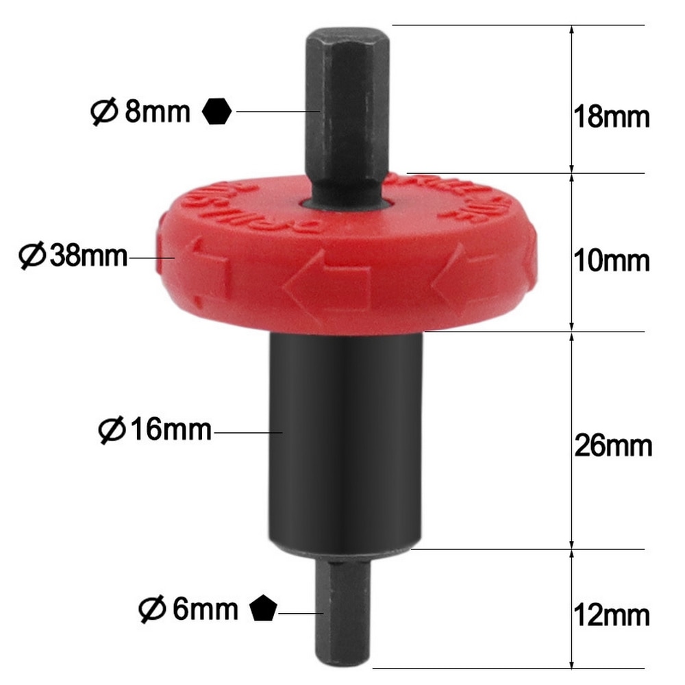 Démarreur de moteur électrique 70x45x45mm, adaptateur de perceuses pour tondeuse à gazon