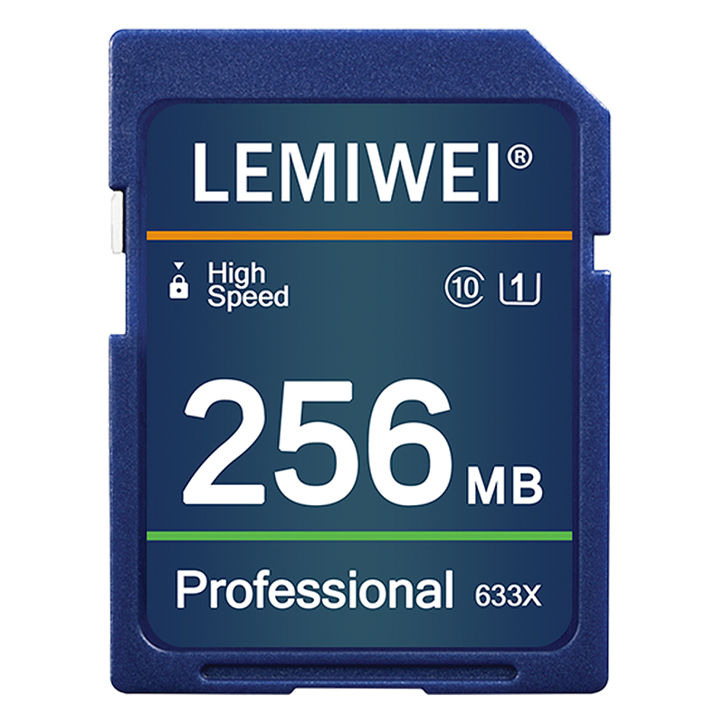 Camera Memory SD Card 256MB 512MB 1GB 2GB Class 10 High Speed UHS-I 633x Storage Card U1 Lemiwei Memory Card: 4GB