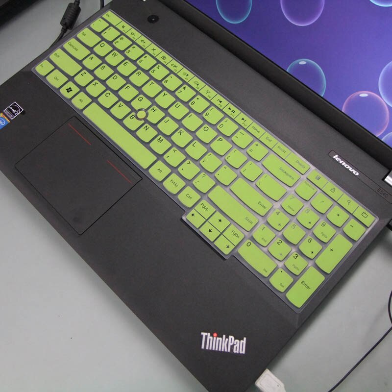 Lenovo thinkpad  t550 w540 w541 w550s l540 l560 l540 l550 p50 t560 e560 e565 e575 p50s e570 -näppäimistön suojakuorelle: Vihreä