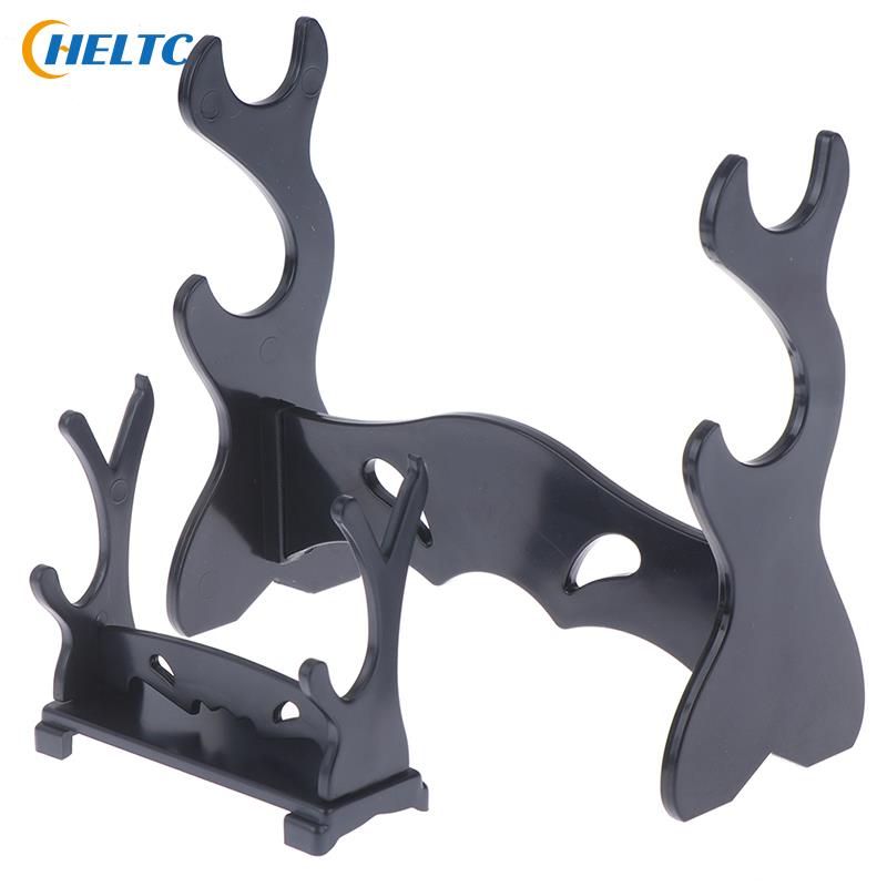 Black Display Stand Two Tiers Holder Display Stand... – Grandado