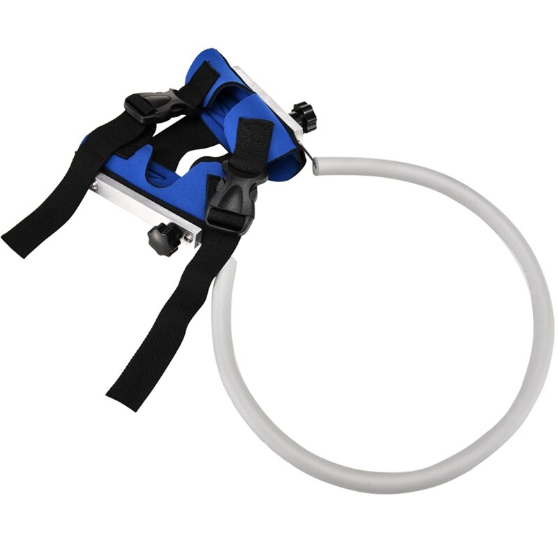 Collar de anillo anticolisión para mascotas ciegas, arnés de Halo seguro para perros ciegos, Círculo de guía de Color para mascotas, Círculo de guía de protección para animales: Azul / S