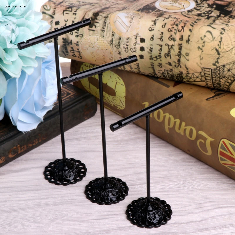 3 stk legeret øreringe display t-shape stativ udstillingsvindue smykker organizer holder