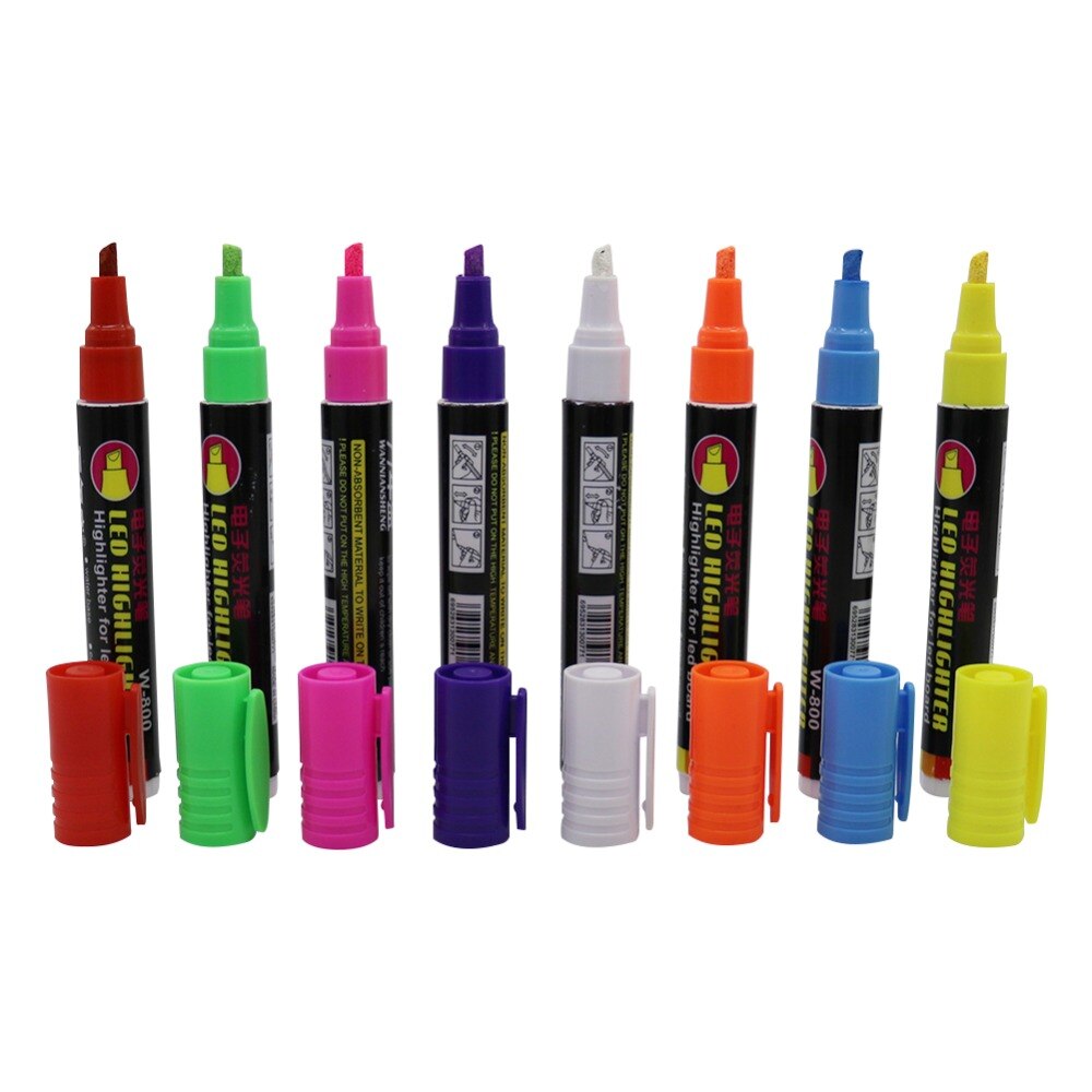 1 Uds. Juego de rotuladores Queen Bee, juego de 8 colores para apicultura y abejas, marcas de abeja reina, marcas de plástico, pluma, herramientas de abeja