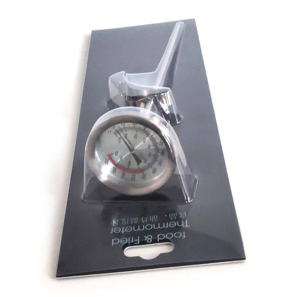 Termómetro Dial de acero inoxidable, lectura instantánea, para espuma de café y leche, 9&quot;