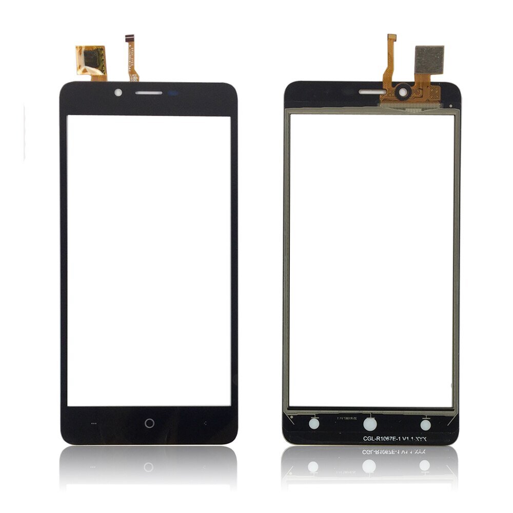 5 inch For Vertex Impress Lion dual cam 3G LCD Display + Touch Screen Digitizer Sensor Assembly With Free Tools: Black Touch Screen