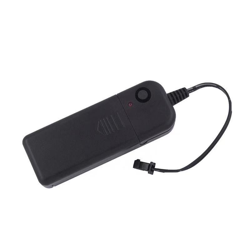 Luz de neón Flexible de 1M/3M/5M/10M, cable EL Led neón para de baile, decoración de ambiente, lámpara RopeTube, tira Led Multicolor impermeable: Color blanco cálido / 0,5 W