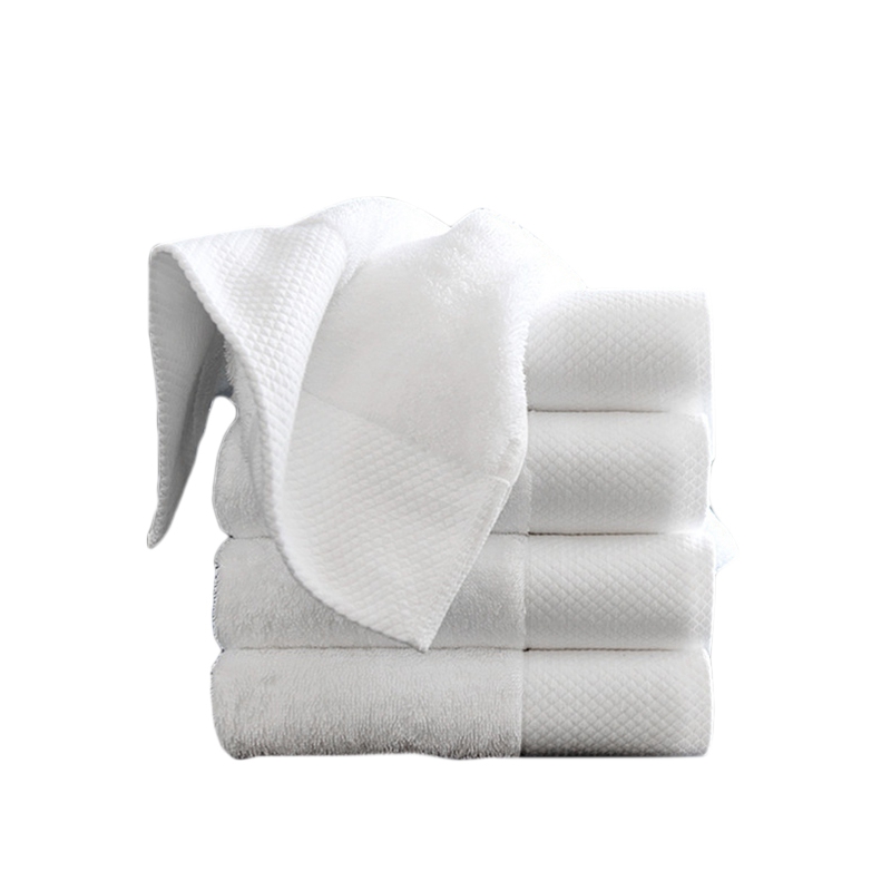 10-Pack Wit Luxe Katoenen Handdoek Hotel Spa Wassen Handdoek