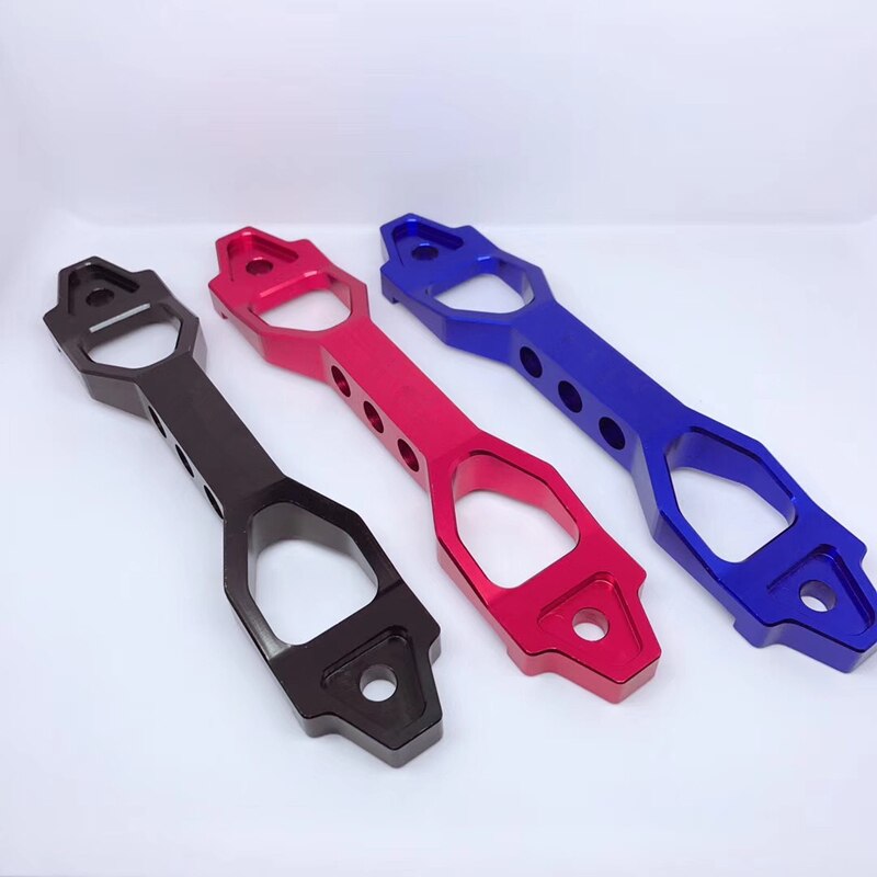 Soporte de sujeción para batería de coche, soporte de sujeción de aluminio negro/azul/rojo