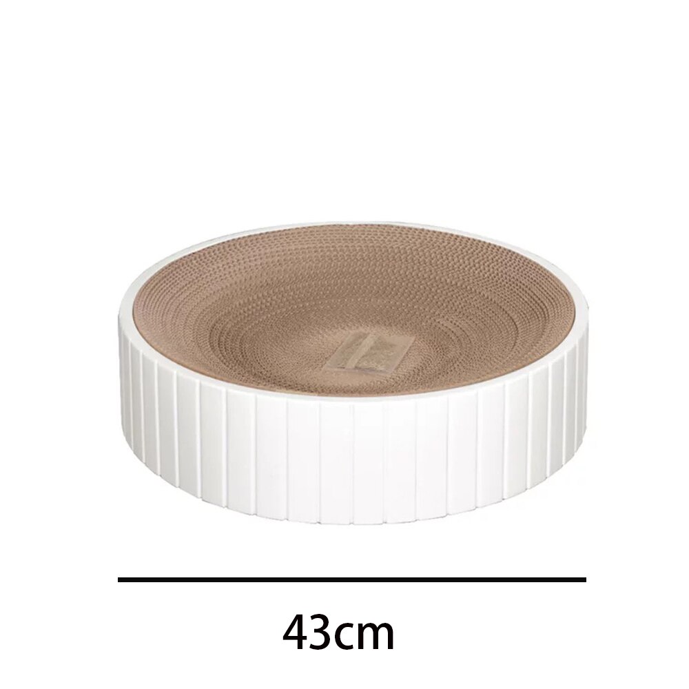 Popular bowl-shaped cat litter scratch-resistant scratch-resistant wear-resistant cat scratching pot corrugated paper round cat