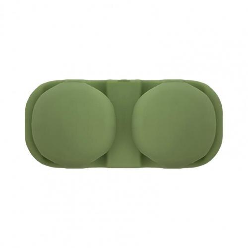 Organisateur de fil Compact et utile, 4/6 trous, gain de place, fixation de câble Portable, Flexible pour la maison:  Green 4