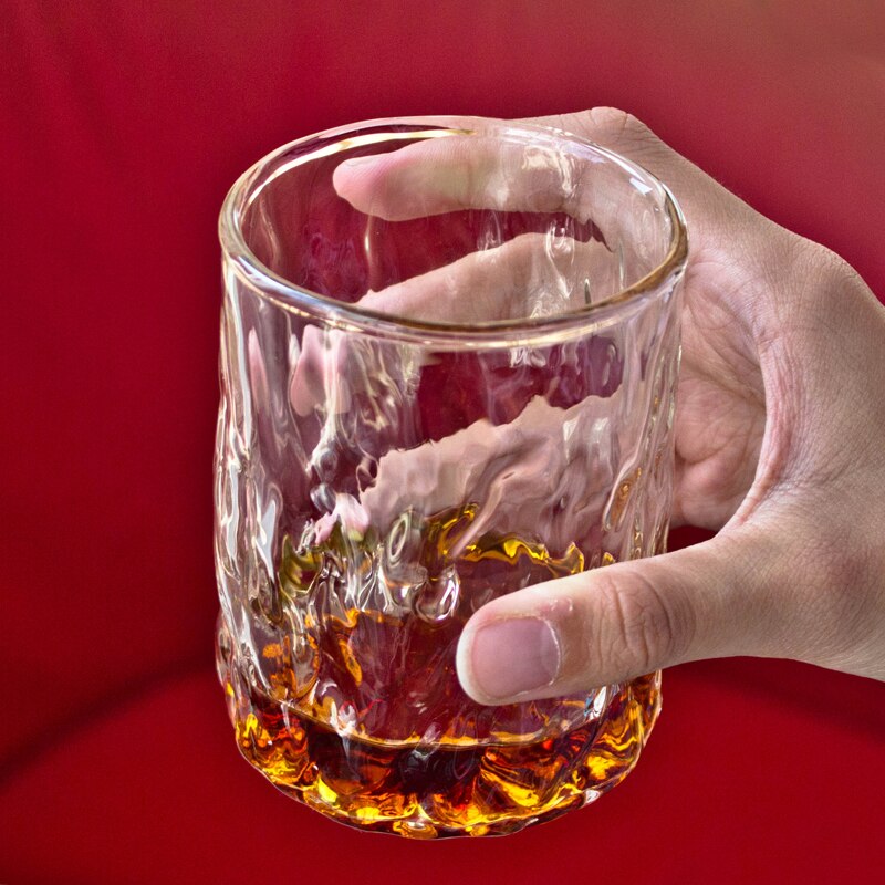 Water Mark Glass lWiskey Cup Classic Glass Water Cup Japanese Style Sake Cup Water Bottles Water Pots Kettles Kitchen Utensils