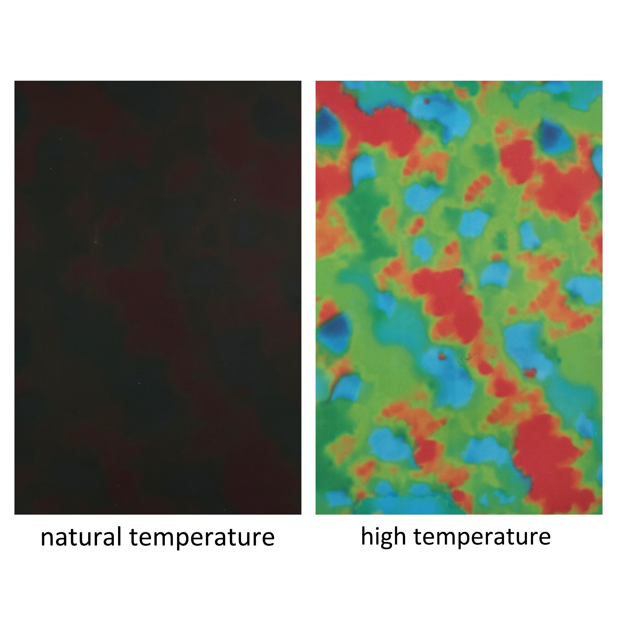 20*33cm Tie-dye Temperature Sensing Faux Leather Sheet Vinyl Leatherette Clothing Upholstery DIY Earring Accessories ,1Yc14044