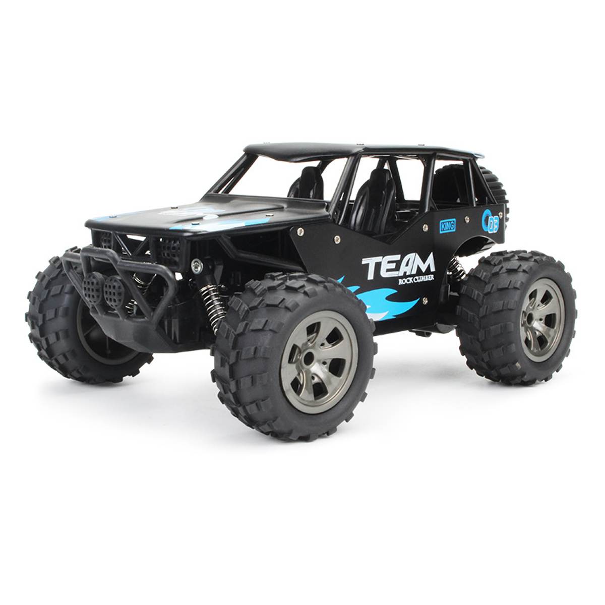 RC Car 1:16 60Km/h RC Remote Control Off Road Cars Vehicle 2.4Ghz Wireless Remote Control Electric Monster Truck: Black