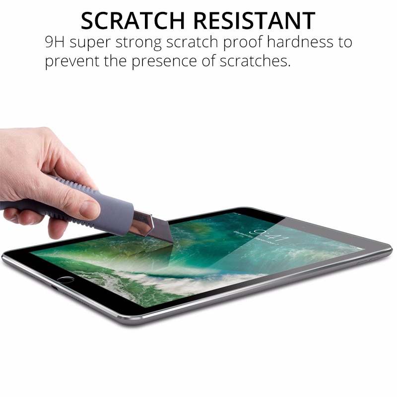 6D borde curvado Protector de pantalla para iPad Pro , 10,5 vidrio templado para iPad 10,2, , , , 9,7 1 2 3 4 5