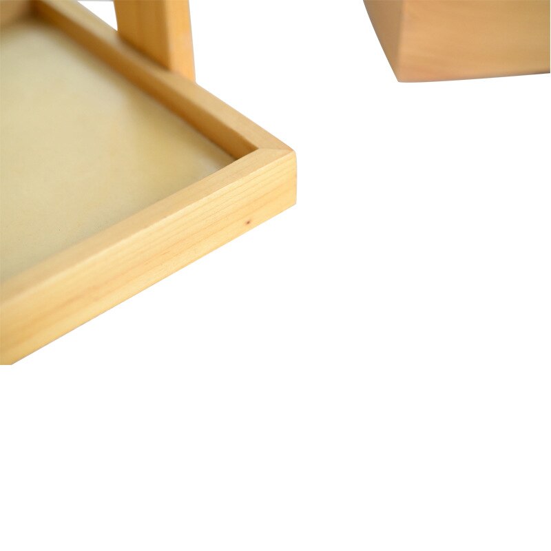 Wooden Simple Portable Sushi Box Japanese Bento Boxes Household Multi-layer Lunch Box