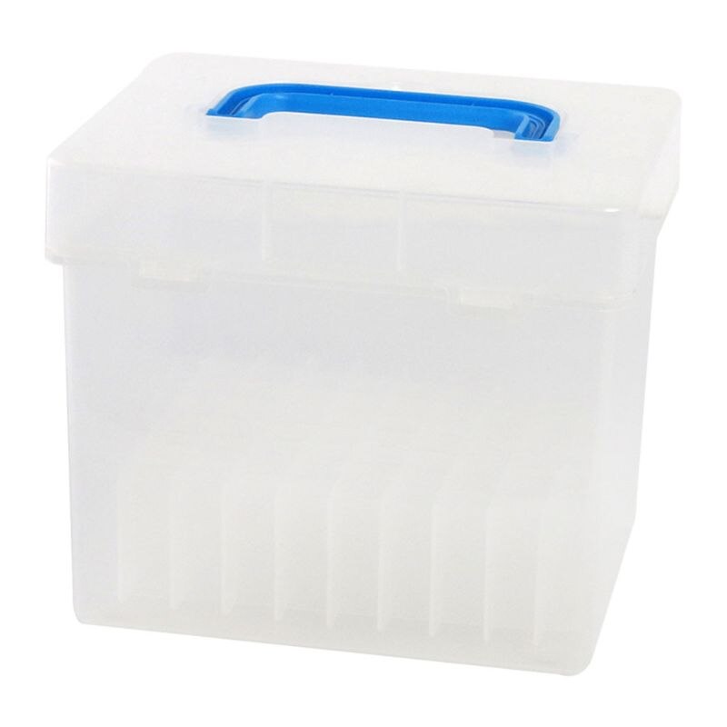 80 Slots Plastic Marker Case Houder Organizer Box Voor Verf Sketch Markers-Past Voor Markers Pen Van 15 to18mm Diameter
