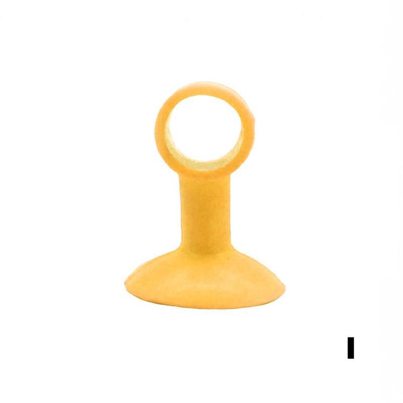 Silencieux de porte en Silicone multifonction | Bouton de porte, tampon de poignée sans poinçon, arrêt de porte, couteau anti-Collision, Sili R7I5 1 pièce: I